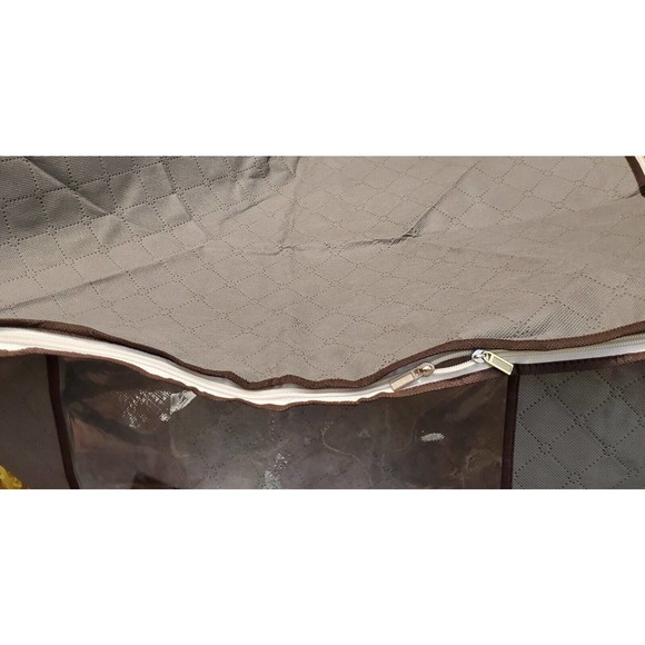 Storage Bags Large Grey foldable, Set Of 3 new 16.9x23.6x13.7 lightweight fabric - Picture 9 of 10